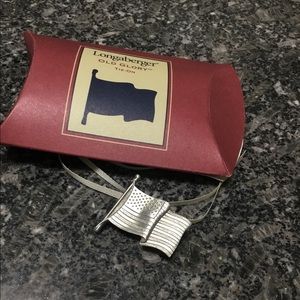 Longaberger Old Glory Basket Tie-On